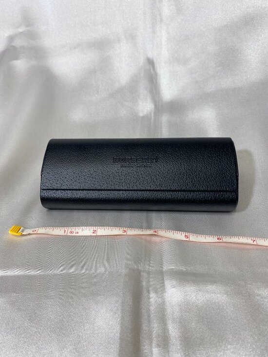 Burberry Sunglasses Eyeglasses Case Set,Black Hard Faux Leather,Logo Lining,Card main image 7